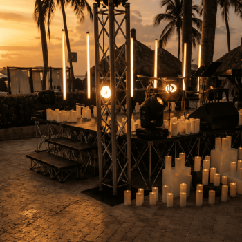 Producción de eventos sociales y bodas de destino en la playa